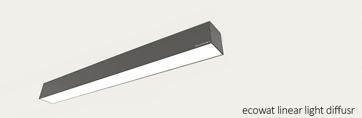 linear light diffuser - ecowat lighting