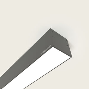 surfaced mounted linear light - width: 9 - ecowat lighting