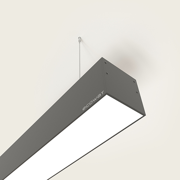 pendant linear light - width: 9 - ecowat lighting