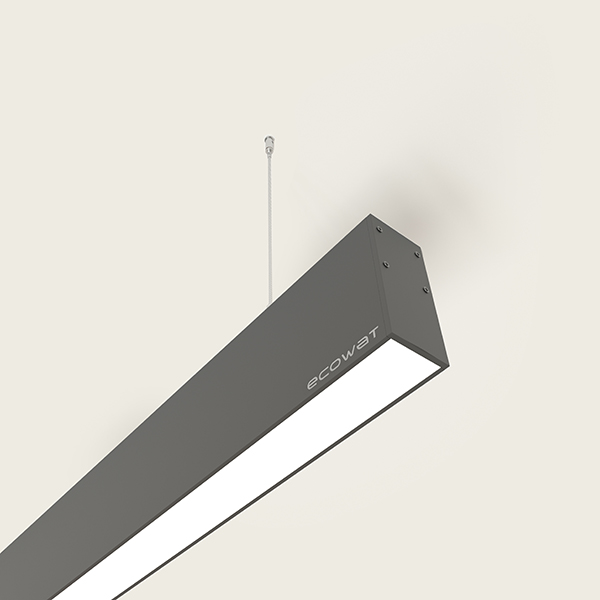 pendant linear light - width: 3.5 - ecowat lighting