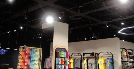 نورپردازی و روشنایی بوتیک و فروشگاه لباس - اکووات