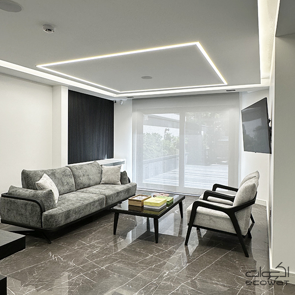 چراغ خطی توکار اکووات