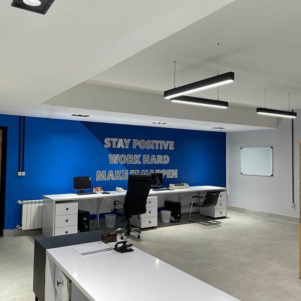 نورپردازی دفتر اداری سینا شرق - اکووات