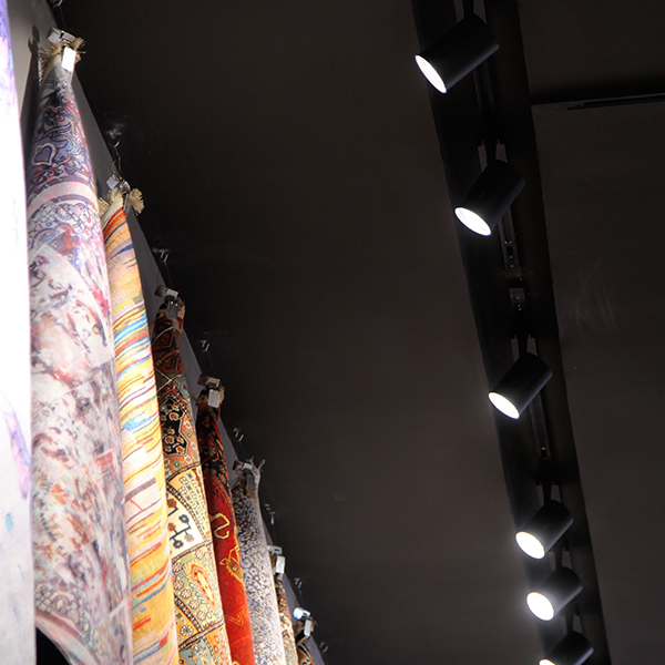 پروژه نورپردازی فروشگاه فرش - اکووات