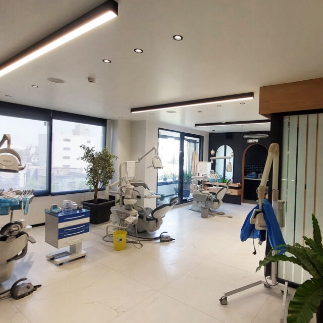 نورپردازی مطب دندانپزشکی - اکووات