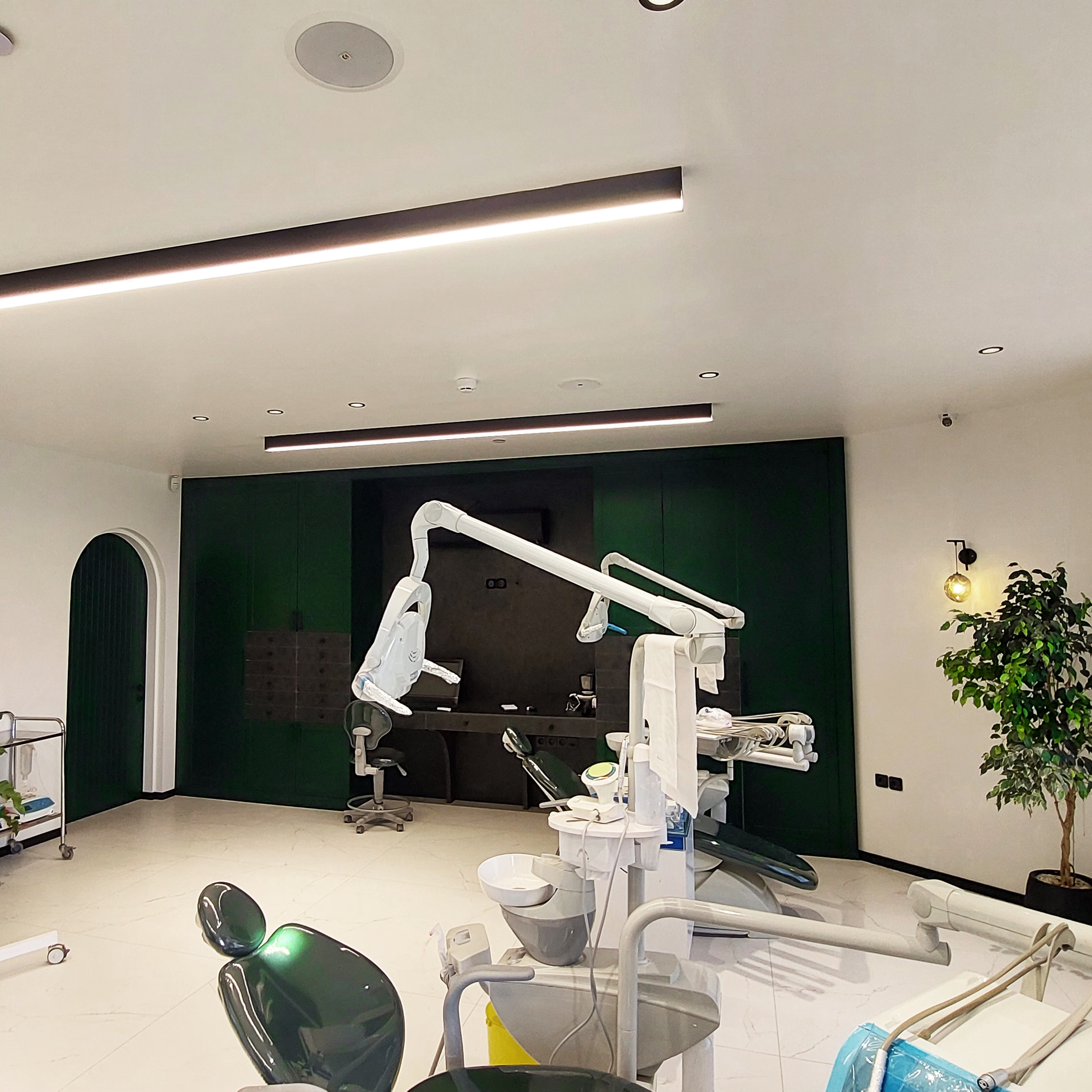 نورپردازی مطب دندانپزشکی - اکووات