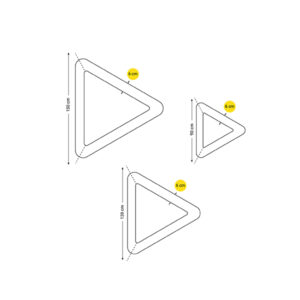 چراغ خطی مستطیلی کرو oval - اکووات