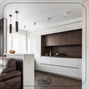 چراغ روکار سقفی استوانه ای - اکووات