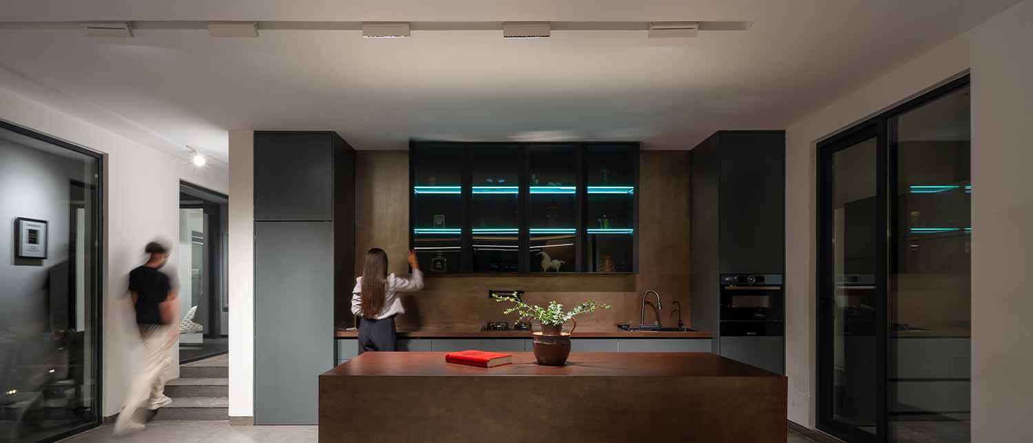 نورپردازی خانه ای برای یک دوست - اکووات (3) نورپردازی ویلایی برای یک دوست - اکووات