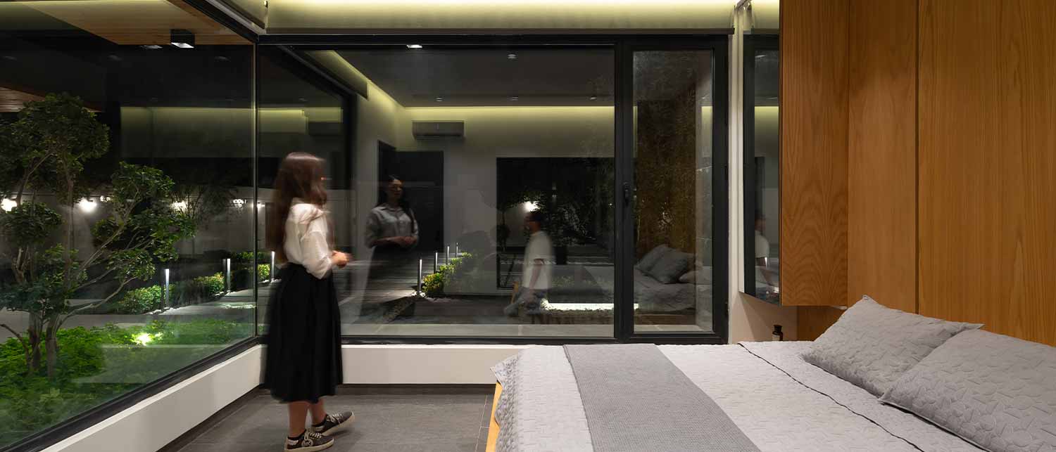 نورپردازی خانه ای برای یک دوست - اکووات (7) نورپردازی ویلایی برای یک دوست - اکووات