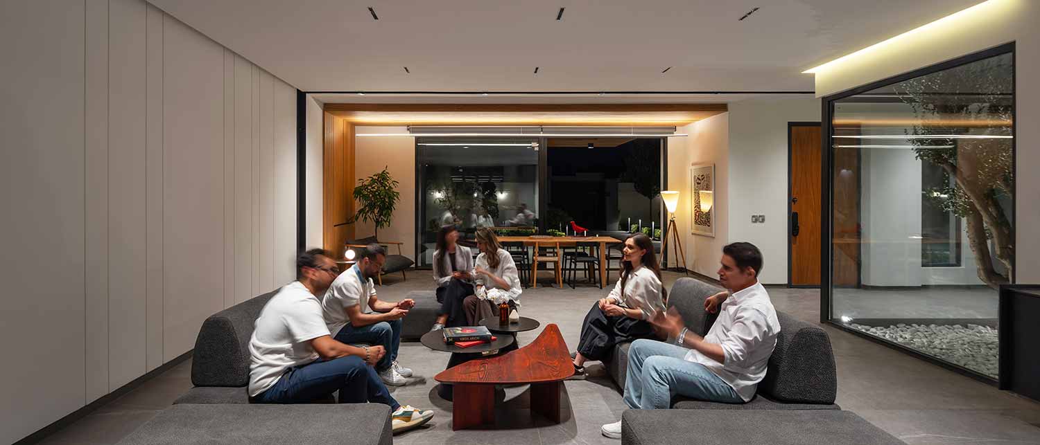 نورپردازی خانه ای برای یک دوست - اکووات نورپردازی ویلایی برای یک دوست - اکووات