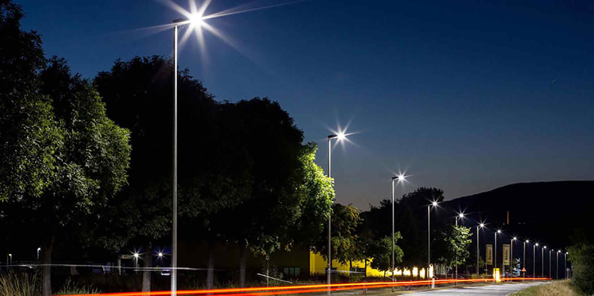 روشنایی فضای باز