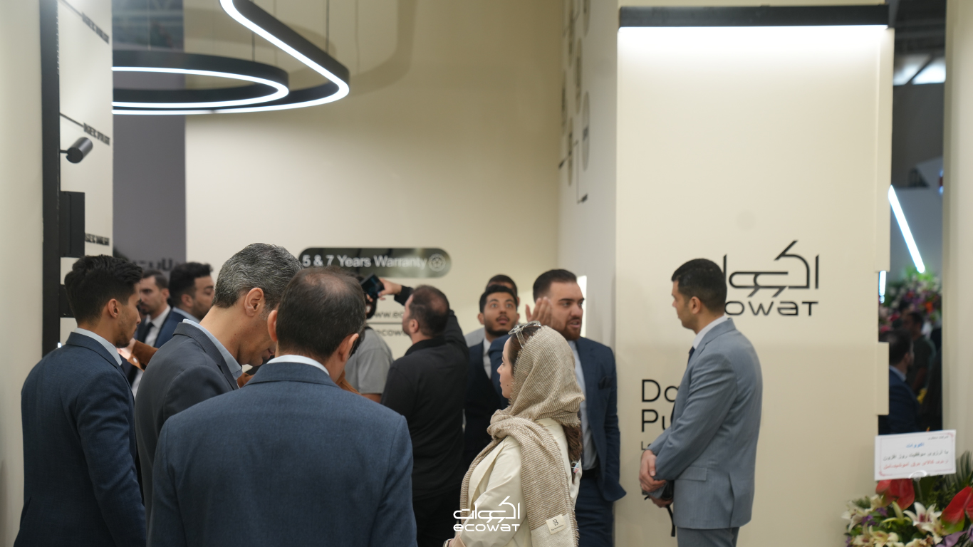 اکووات در بیست و پنجمین نمایشگاه بین‌المللی صنعت برق ایران